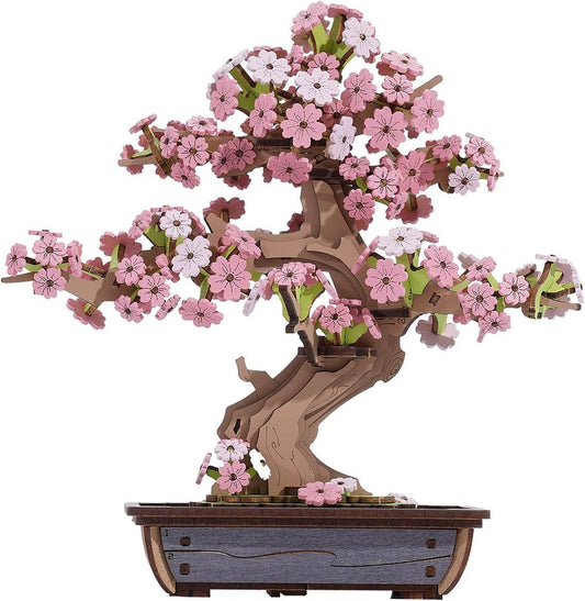 DIY Wooden Bonsai Cherry