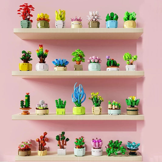lucky dip buildable potted plantsand flowers