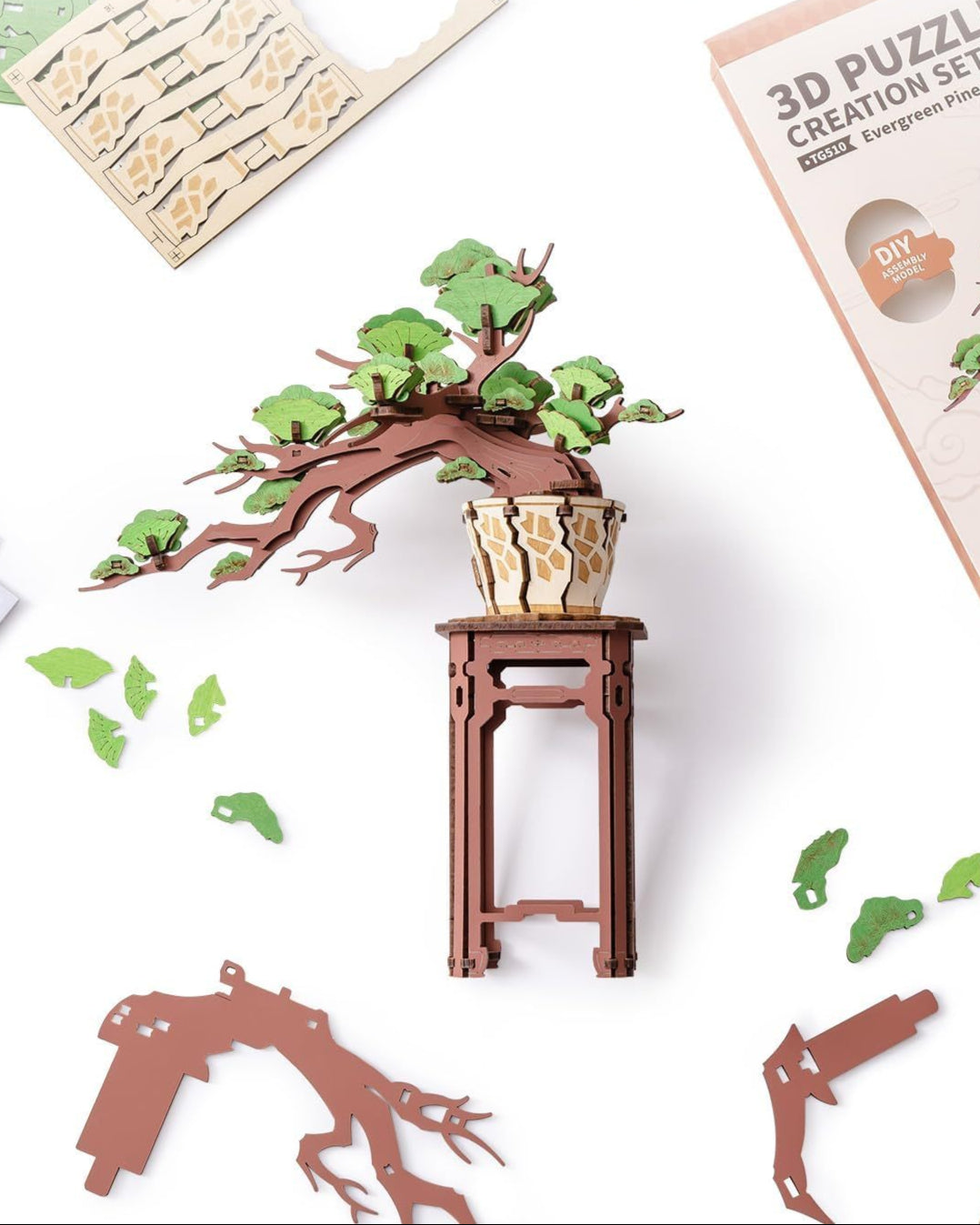 Buildable bonsai gift