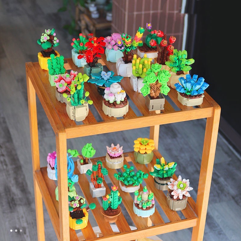 Small Buildable Potted Plant selection